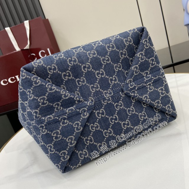 Gucci專櫃古馳最新款Totissima系列小號托特包肩背包 jh2607型號：820496